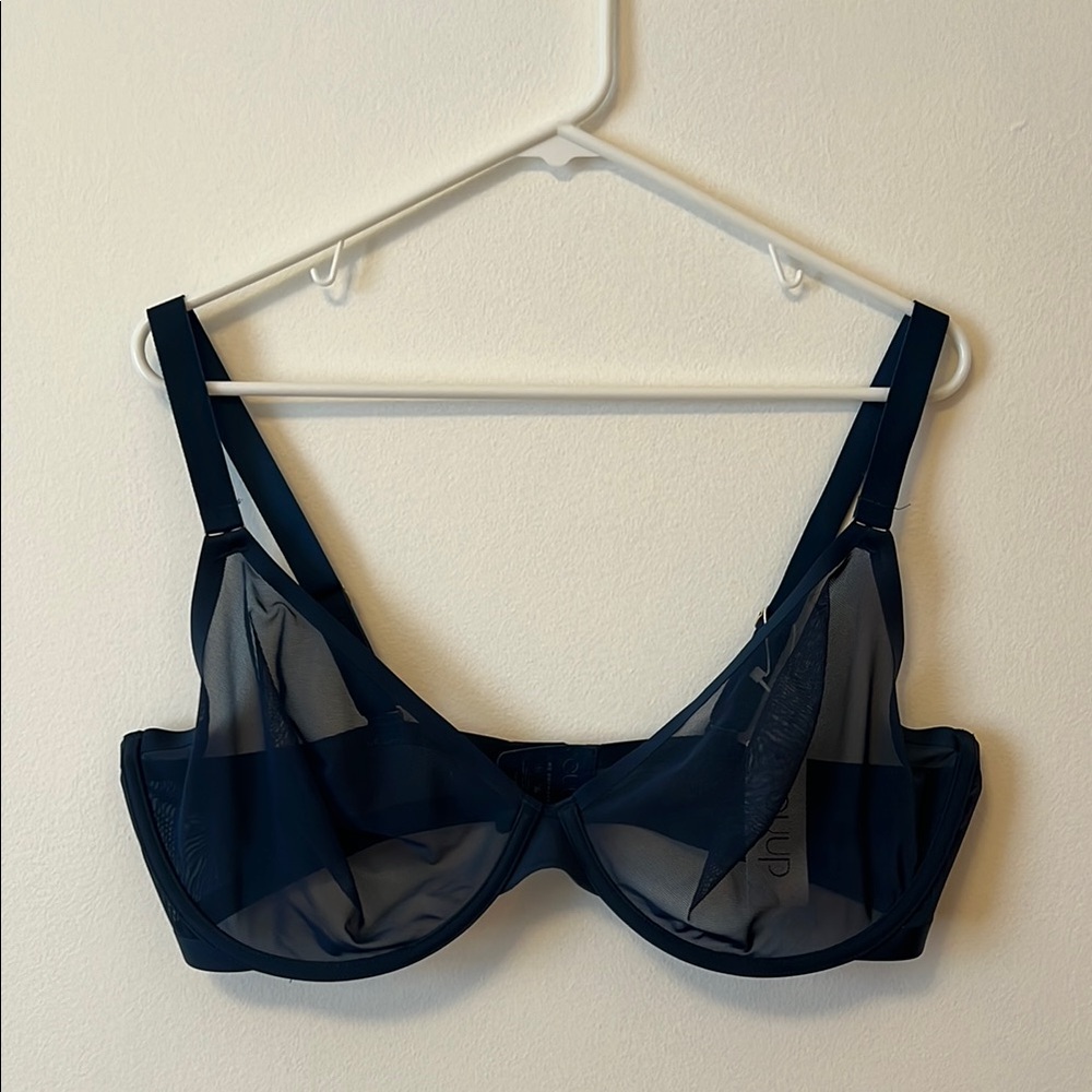CUUP The Plunge Mesh Bra
